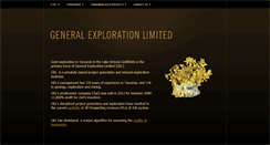 Desktop Screenshot of generalexploration.com